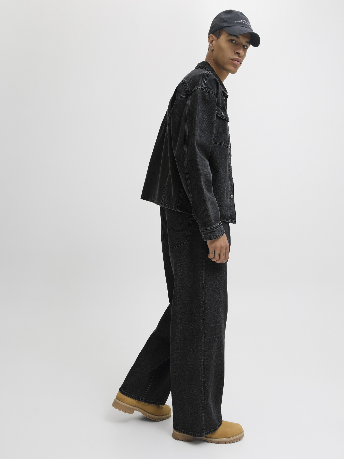 Джинси JACK & JONES DAVE ORIGINAL модель 12290248_Black Denim Джинси JACK & JONES DAVE ORIGINAL модель 12290248_Black Denim Фото