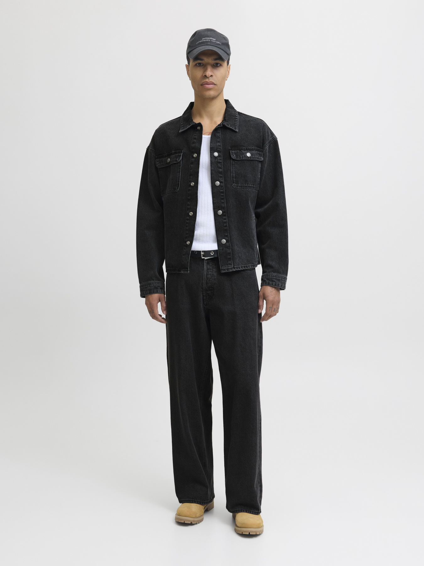 Джинси JACK & JONES DAVE ORIGINAL модель 12290248_Black Denim Джинси JACK & JONES DAVE ORIGINAL модель 12290248_Black Denim Фото