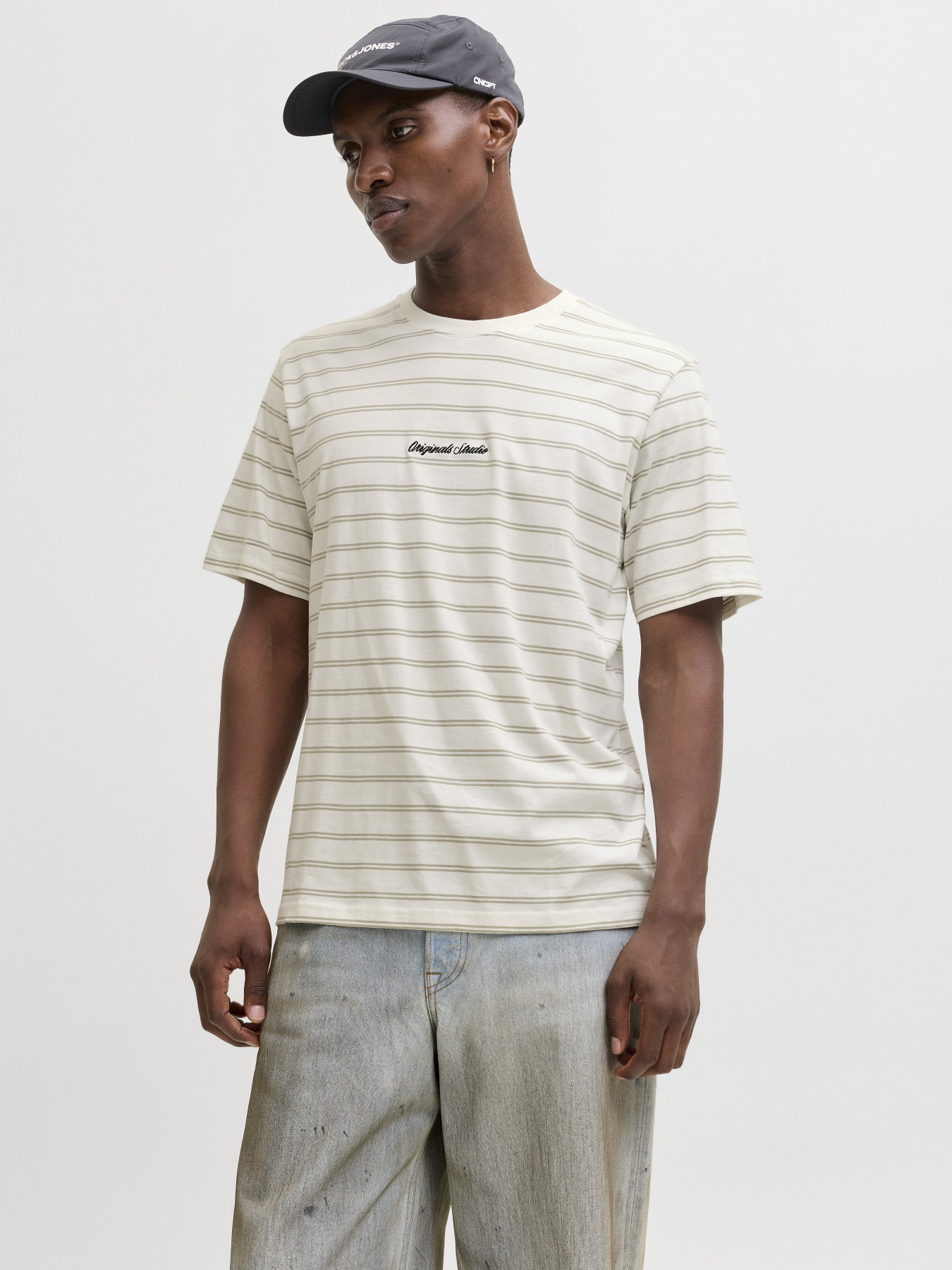 Футболки и поло JACK & JONES NORREBRO STRIPE TEE модель 12291021_Seagrass Фото