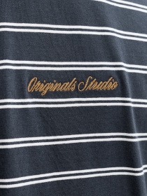 Футболки и поло JACK & JONES NORREBRO STRIPE TEE модель 12291021_Sky Captain Фото