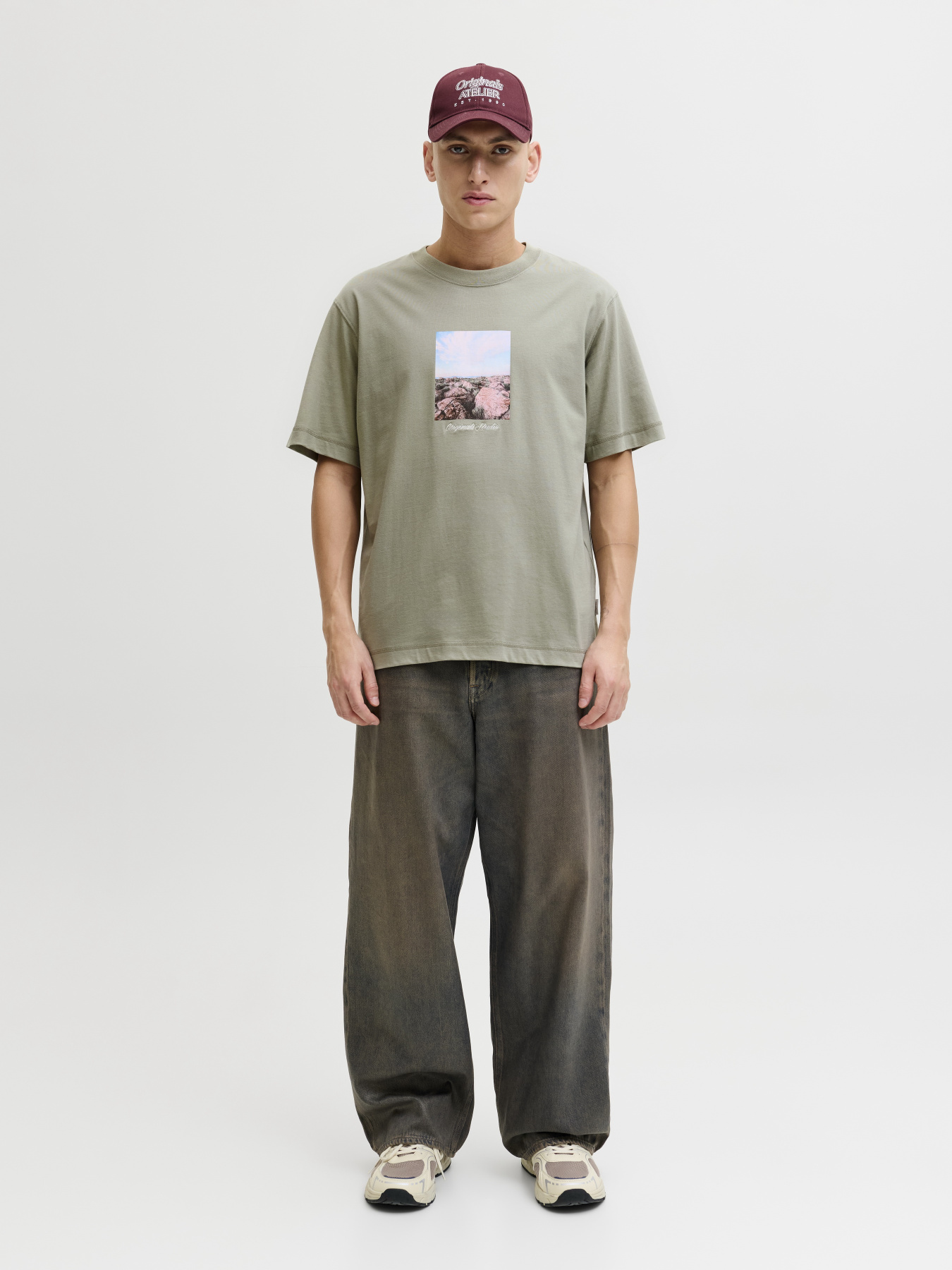 Футболки и поло JACK & JONES NORREBRO PHOTO TEE модель 12291022_Seagrass Футболки и поло JACK & JONES NORREBRO PHOTO TEE модель 12291022_Seagrass Фото