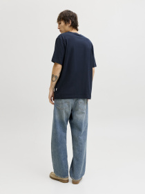 Футболки и поло JACK & JONES NORREBRO PHOTO TEE модель 12291022_Sky Captain Фото