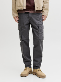 Брюки JACK & JONES KANE FRANK CARGO модель 12291962_Asphalt Фото