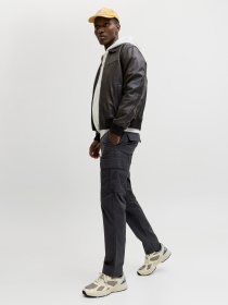 Брюки JACK & JONES KANE FRANK CARGO модель 12291962_Black Фото