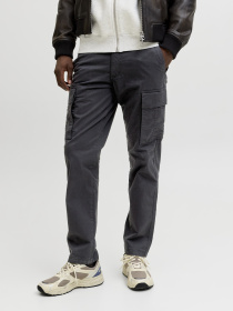Брюки JACK & JONES KANE FRANK CARGO модель 12291962_Black Фото