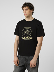 Футболки и поло JACK & JONES NANTUCKET TEE модель 12297895_Black Фото