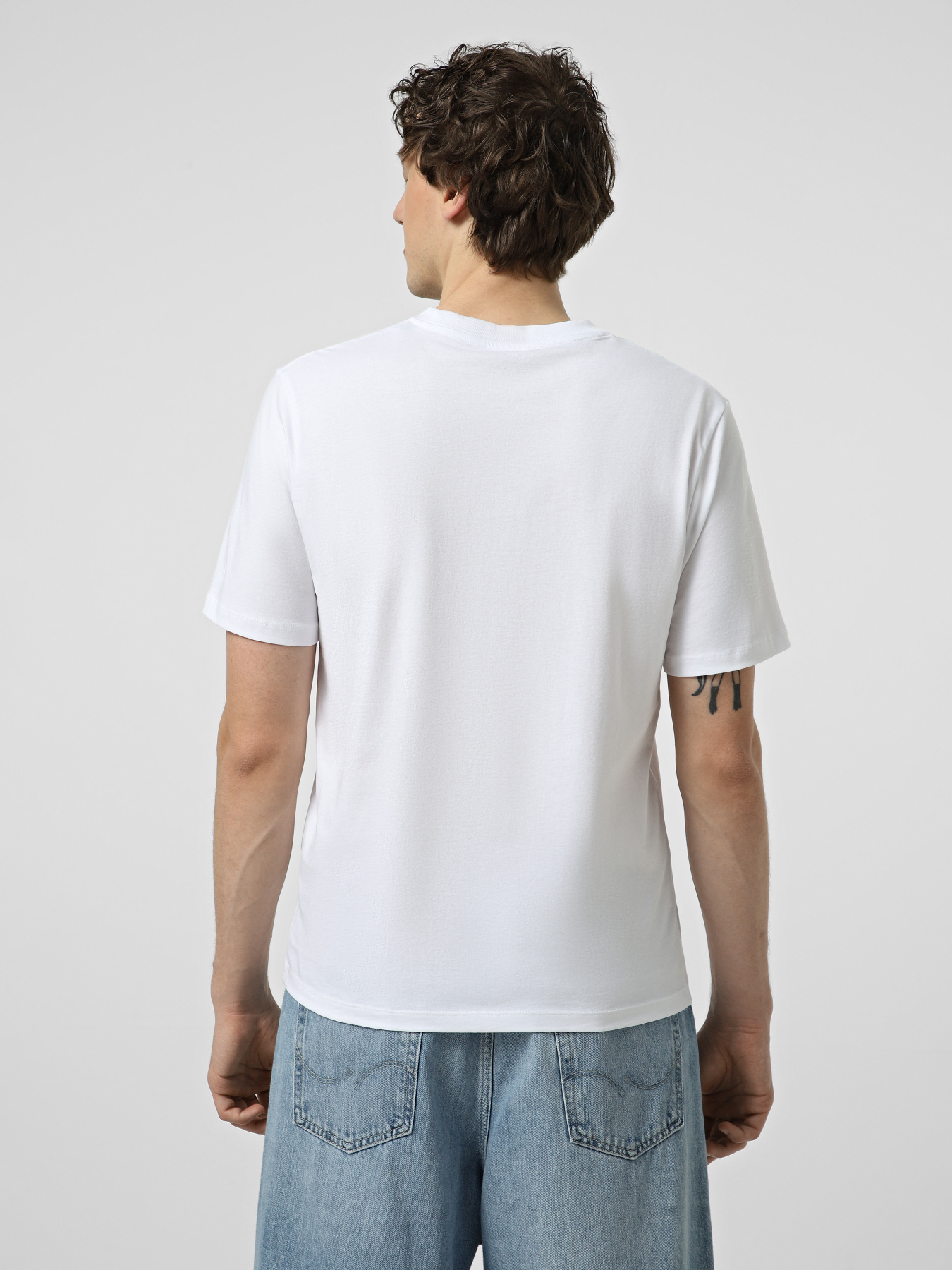Футболки и поло JACK & JONES NANTUCKET TEE модель 12297895_Bright White Фото