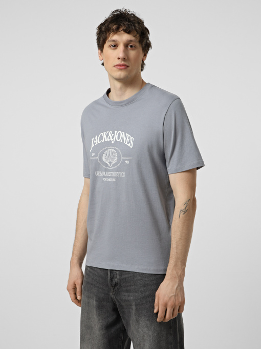 Футболки и поло JACK & JONES NANTUCKET TEE модель 12297895_Tradewinds Фото