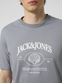Футболки и поло JACK & JONES NANTUCKET TEE модель 12297895_Tradewinds Фото