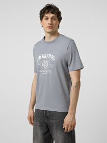 Футболки и поло JACK & JONES NANTUCKET TEE модель 12297895_Tradewinds Фото