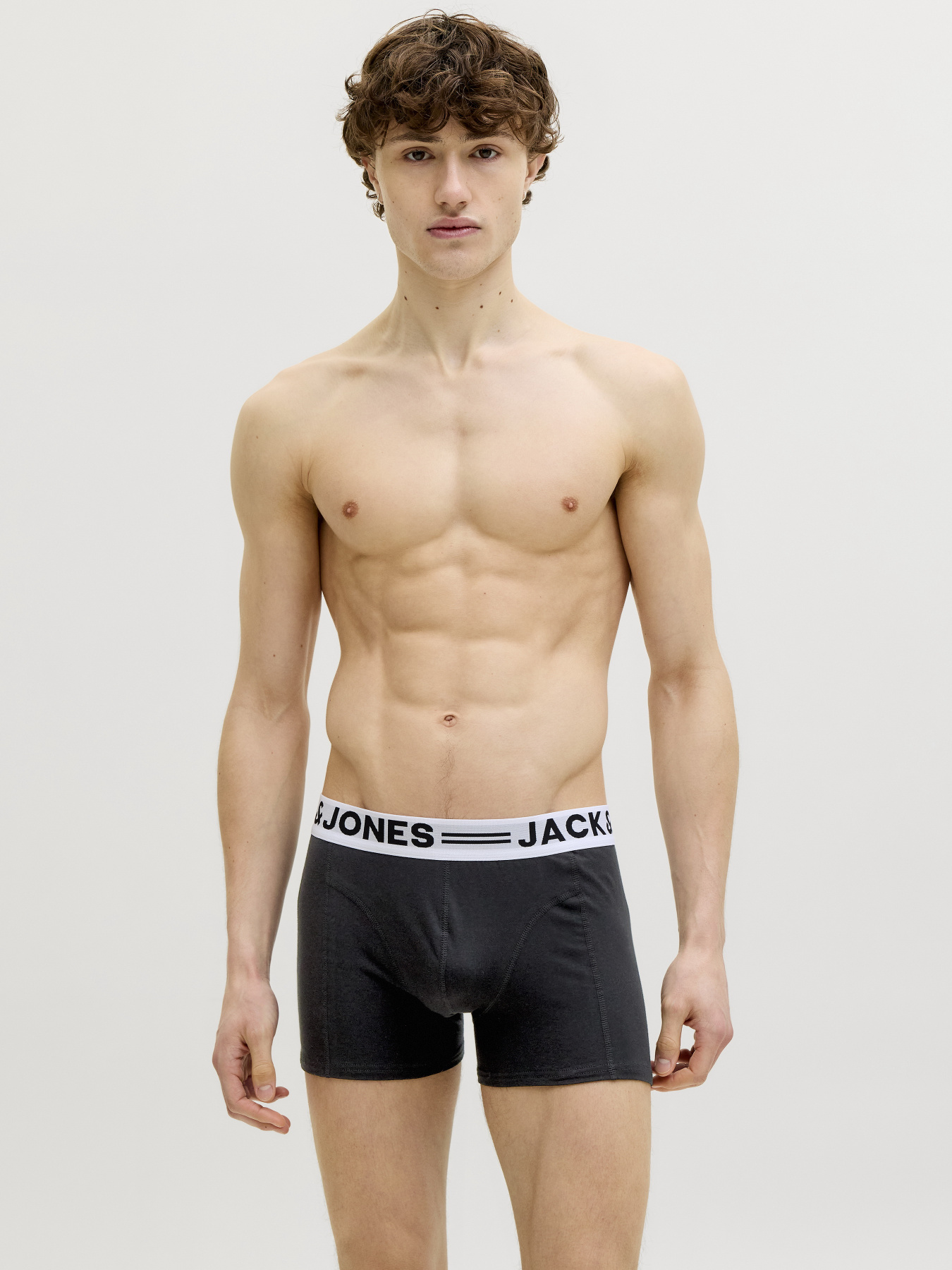 Нижня білизна JACK & JONES SENSE TRUNKS модель 12081832_Mineral Blue Blue Mirage - Нижня білизна JACK & JONES SENSE TRUNKS модель 12081832_Mineral Blue Blue Mirage - Фото