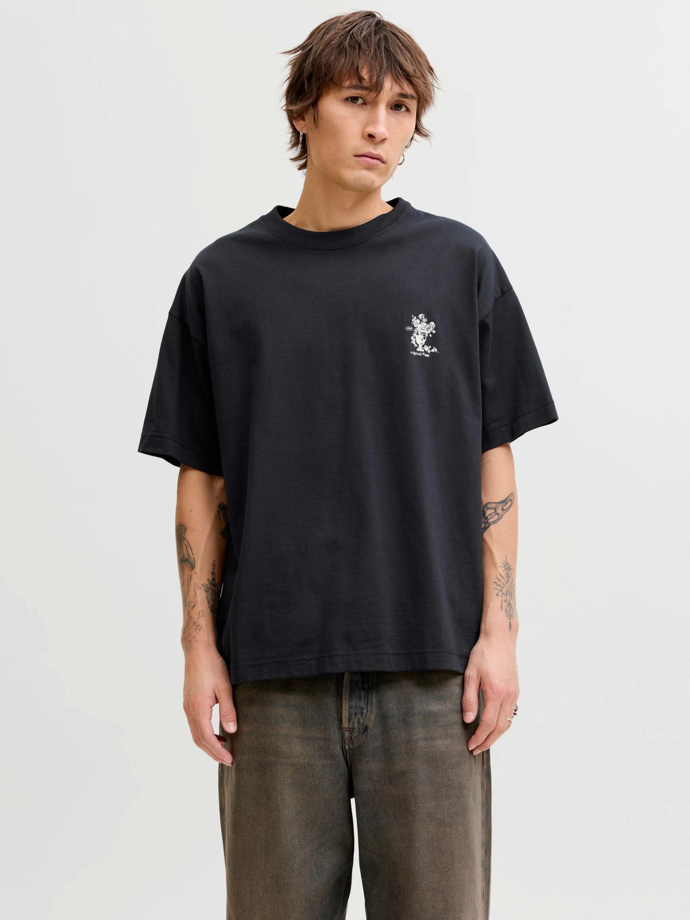 Футболки і поло JACK & JONES MAINE BACK TEE модель 12291780_Black Футболки і поло JACK & JONES MAINE BACK TEE модель 12291780_Black Фото
