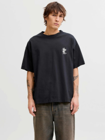 Футболки и поло JACK & JONES MAINE BACK TEE модель 12291780_Black Фото