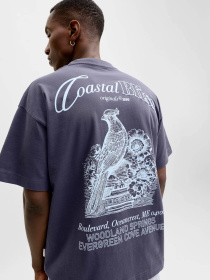 Футболки і поло JACK & JONES MAINE BACK TEE модель 12291780_Odyssey Gray Фото
