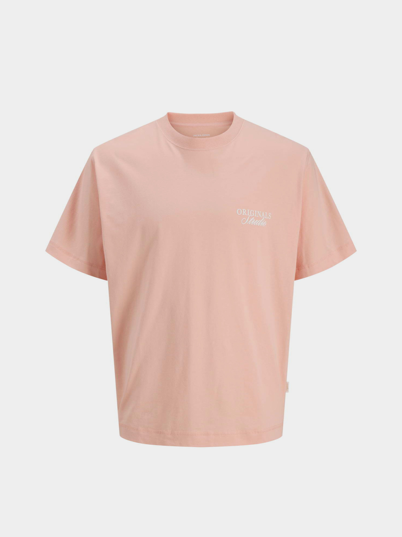 Футболки и поло JACK & JONES MAINE BACK TEE модель 12291780_Peach Melba Футболки и поло JACK & JONES MAINE BACK TEE модель 12291780_Peach Melba Фото