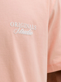Футболки и поло JACK & JONES MAINE BACK TEE модель 12291780_Peach Melba Фото
