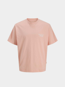 Футболки и поло JACK & JONES MAINE BACK TEE модель 12291780_Peach Melba Фото