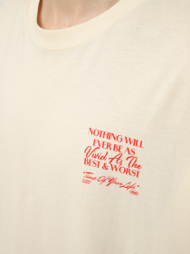 Футболки и поло JACK & JONES TRENDY OBJECTS TEE модель 12293426_Antique White Фото