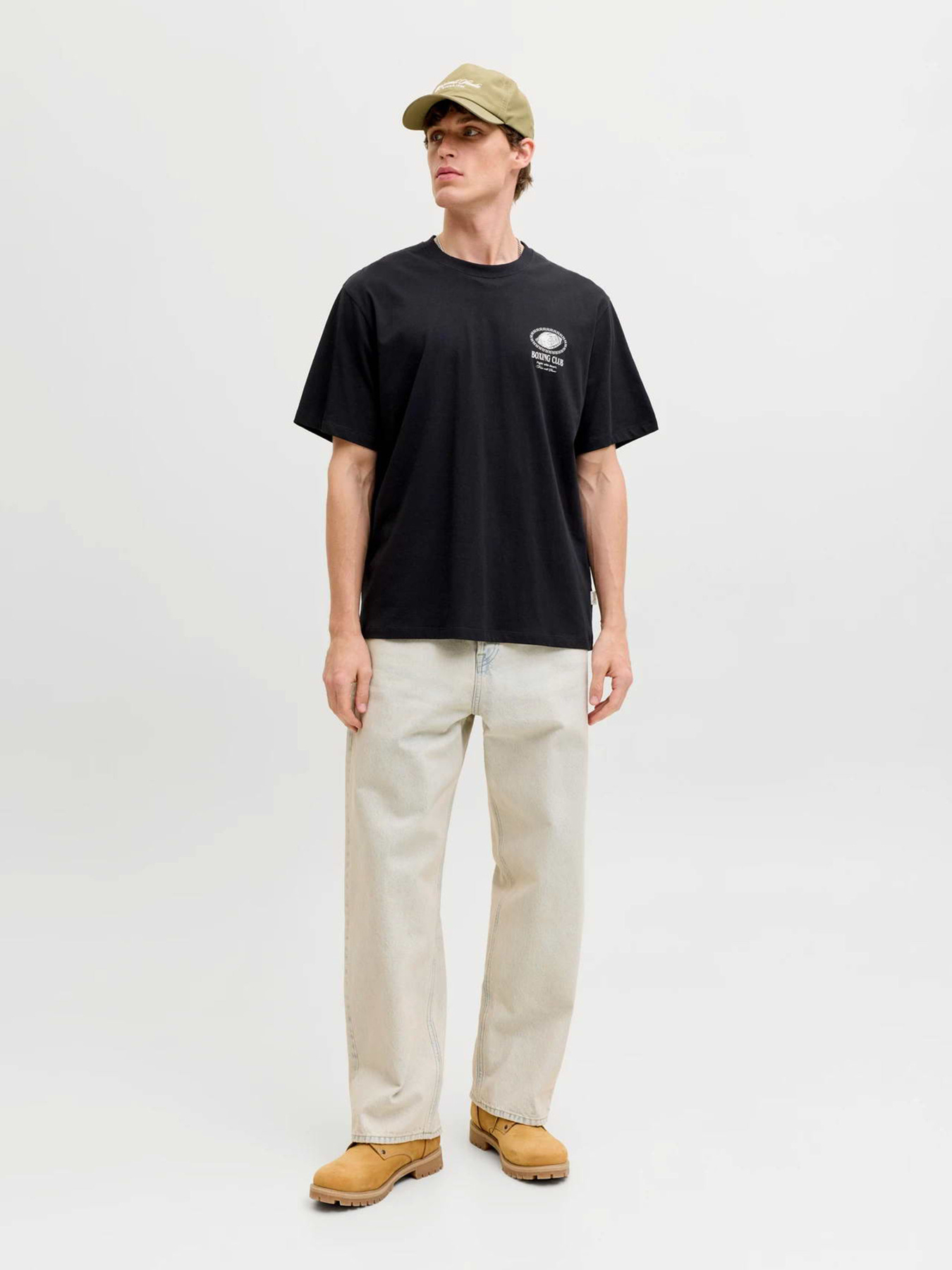 Футболки і поло JACK & JONES TRENDY OBJECTS TEE модель 12293426_Black Фото