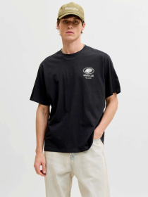 Футболки и поло JACK & JONES TRENDY OBJECTS TEE модель 12293426_Black Фото