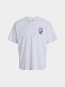 Футболки и поло JACK & JONES TRENDY OBJECTS TEE модель 12293426_Bright White Фото
