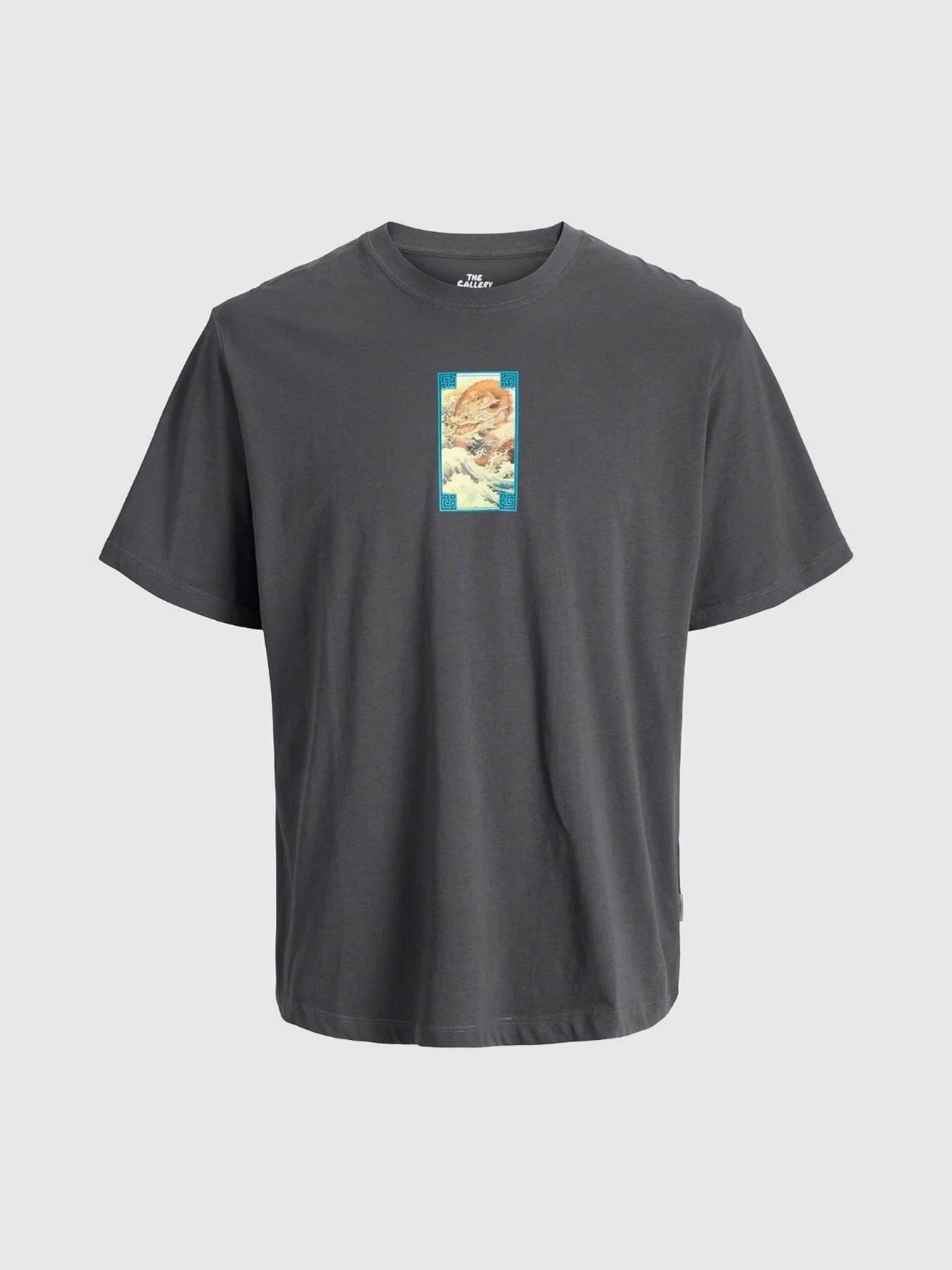 Футболки і поло JACK & JONES BIG JAPAN TEE модель 12293428_Asphalt Футболки і поло JACK & JONES BIG JAPAN TEE модель 12293428_Asphalt Фото
