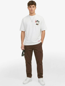 Футболки и поло JACK & JONES BIG JAPAN TEE модель 12293428_Bright White Фото