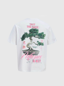 Футболки и поло JACK & JONES BIG JAPAN TEE модель 12293428_Bright White Фото