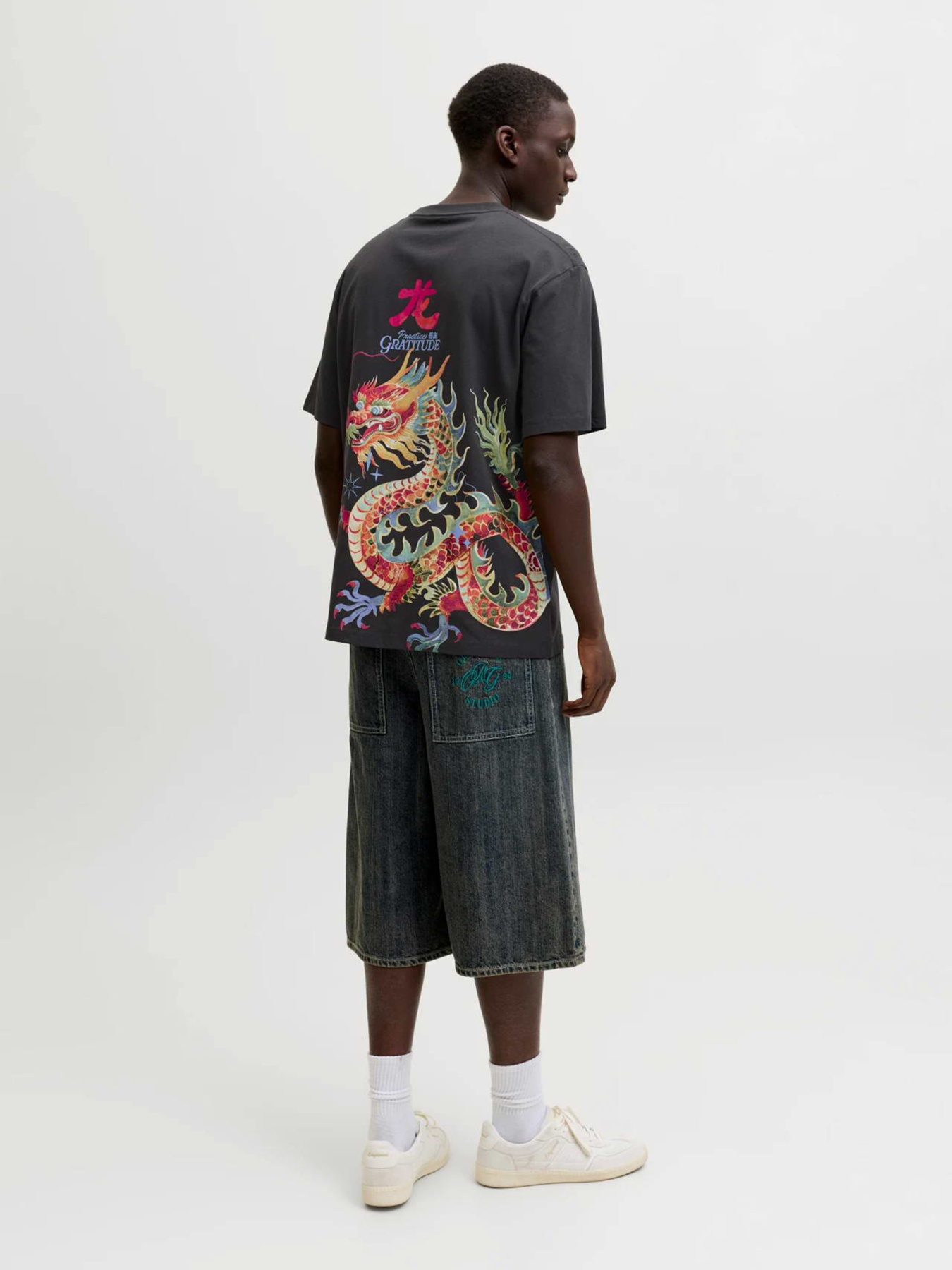 Футболки і поло JACK & JONES BIG JAPAN TEE модель 12293428_Phantom Фото