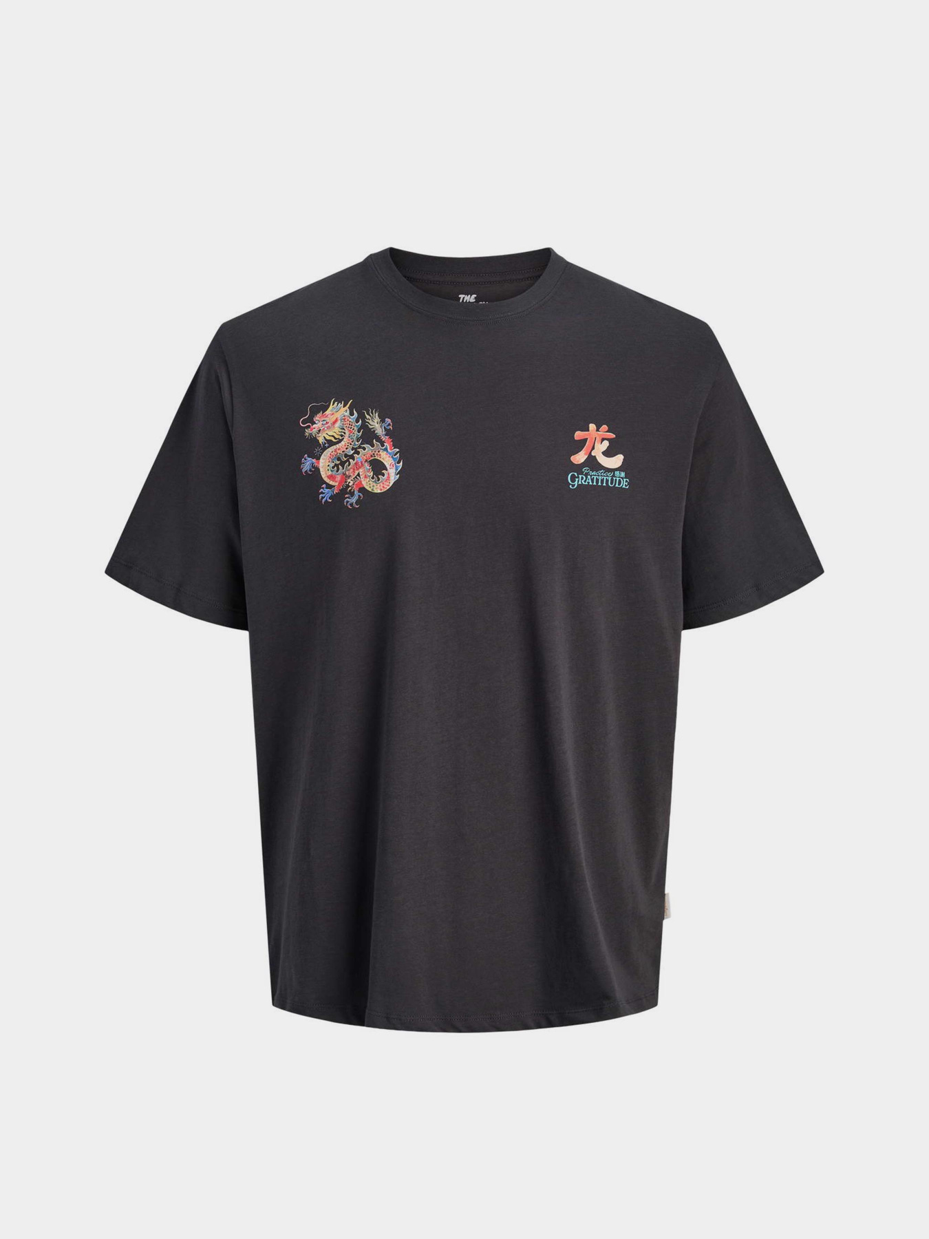 Футболки і поло JACK & JONES BIG JAPAN TEE модель 12293428_Phantom Фото