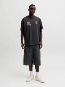 Футболки і поло JACK & JONES BIG JAPAN TEE модель 12293428_Phantom Фото