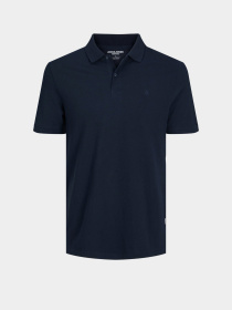 Футболки і поло JACK & JONES BASIC POLO модель 12136516_Navy Blazer SLIM FIT Фото