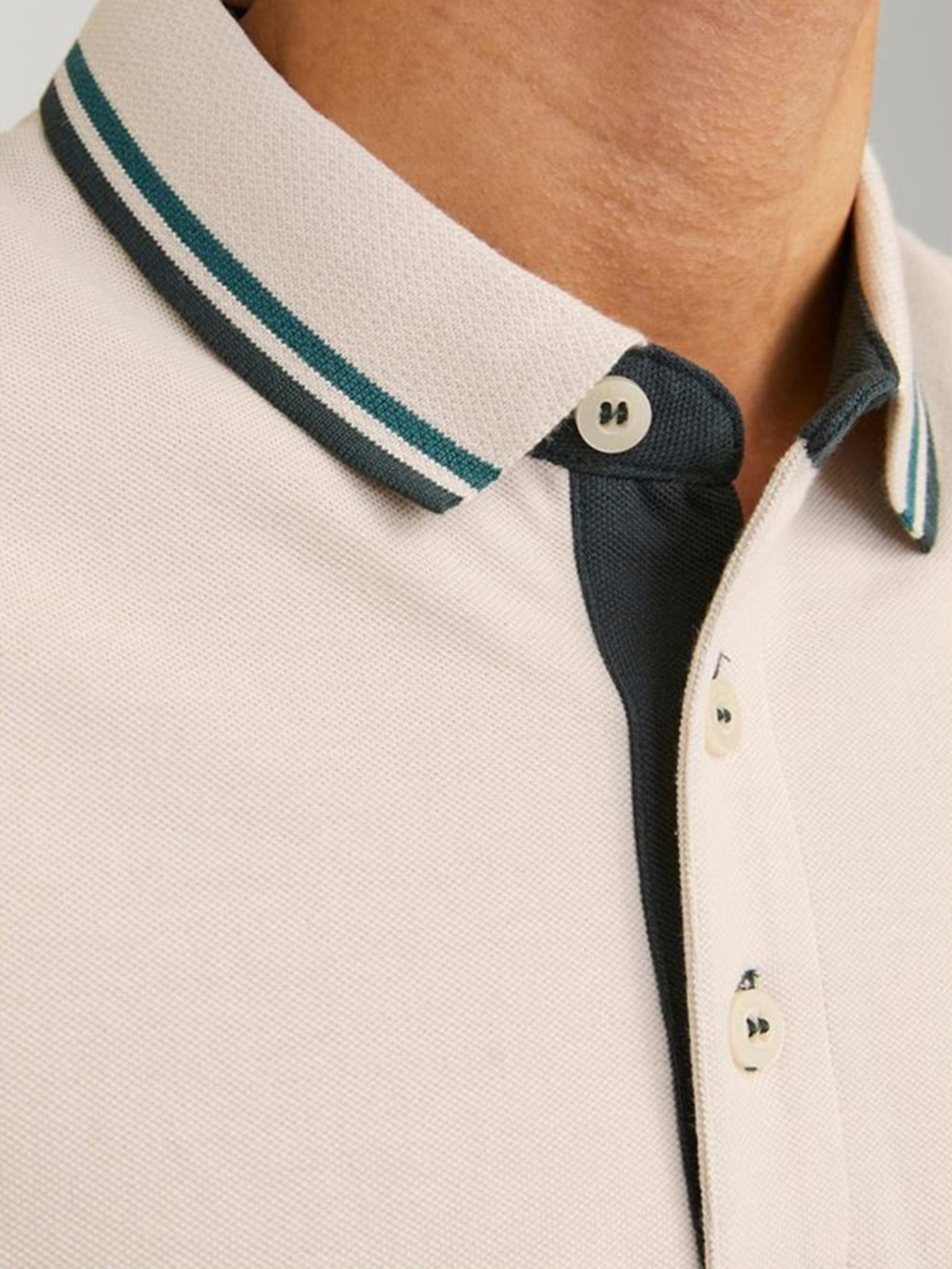 Футболки і поло JACK & JONES PAULOS POLO модель 12136668_Moonbeam PLAY Футболки і поло JACK & JONES PAULOS POLO модель 12136668_Moonbeam PLAY Фото