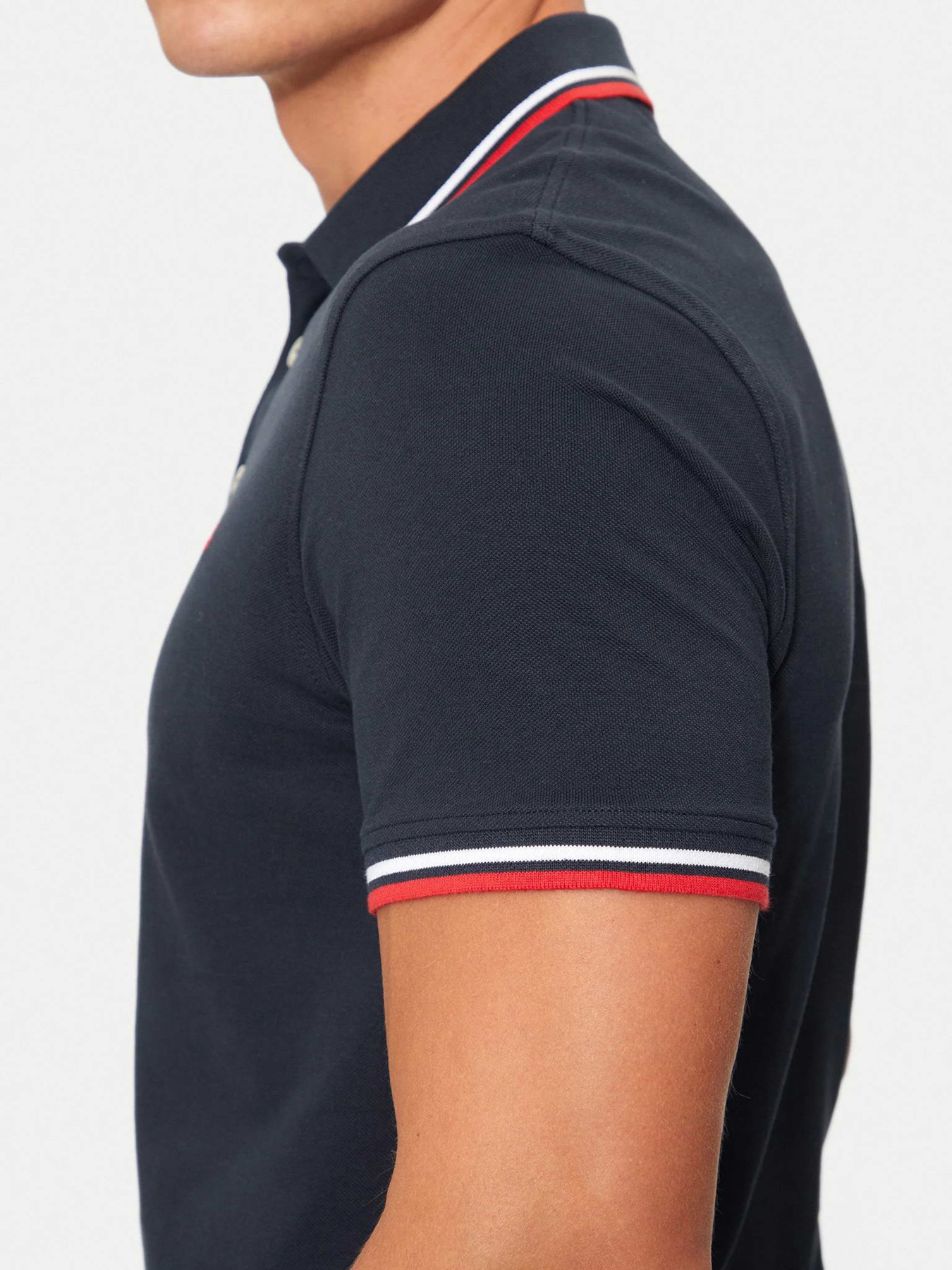Футболки и поло JACK & JONES PAULOS POLO модель 12136668_Navy Blazer SLIM FIT Футболки и поло JACK & JONES PAULOS POLO модель 12136668_Navy Blazer SLIM FIT Фото