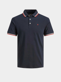 Футболки и поло JACK & JONES PAULOS POLO модель 12136668_Navy Blazer SLIM FIT Фото