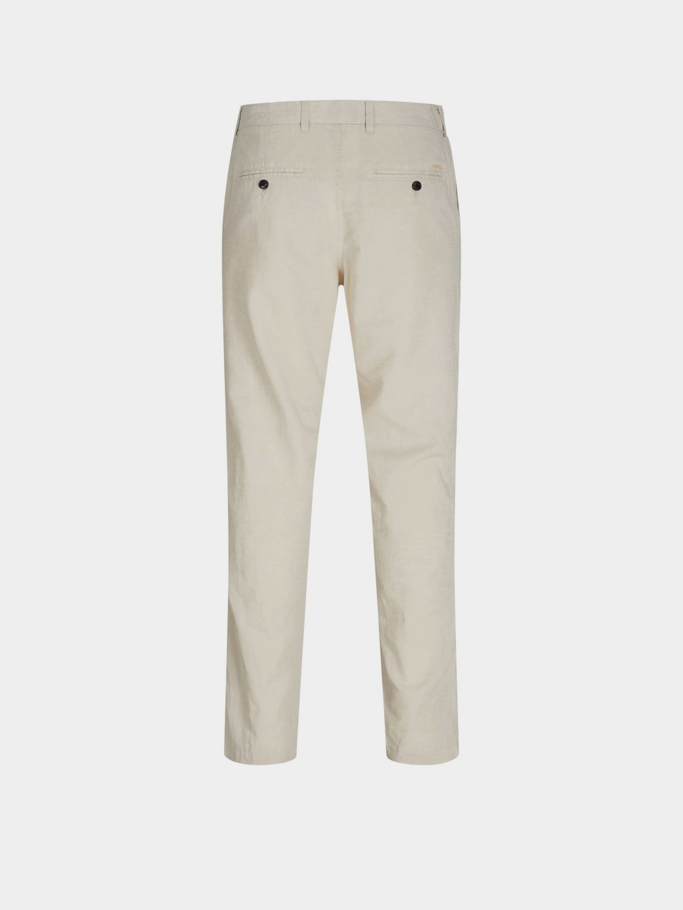 Брюки JACK & JONES TACE SUMMER LINEN BLEND CHINO модель 12248604_Feather Gray Брюки JACK & JONES TACE SUMMER LINEN BLEND CHINO модель 12248604_Feather Gray Фото