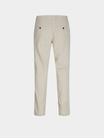 Брюки JACK & JONES TACE SUMMER LINEN BLEND CHINO модель 12248604_Feather Gray Фото