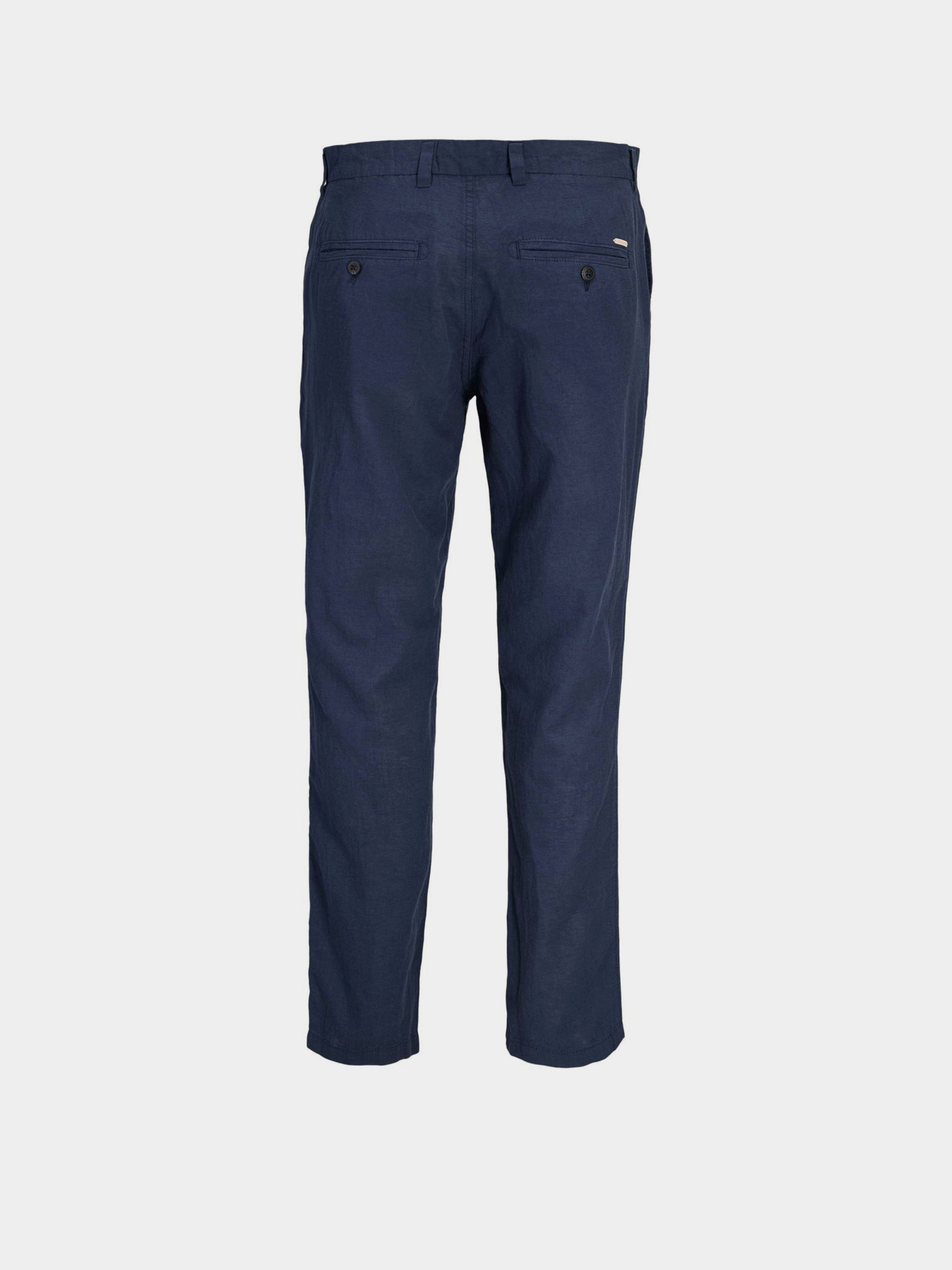 Брюки JACK & JONES TACE SUMMER LINEN BLEND CHINO модель 12248604_Navy Blazer Фото