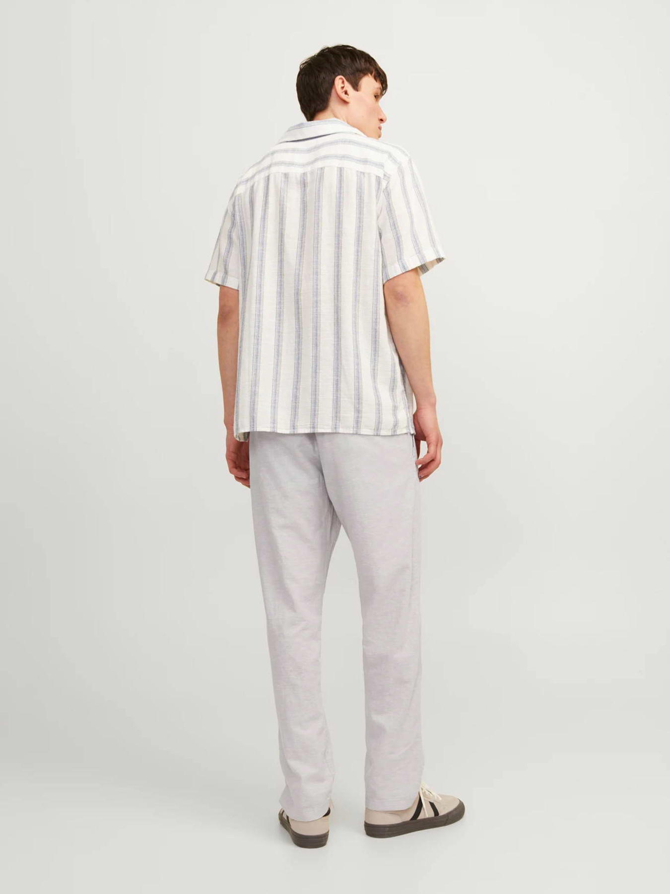 Брюки JACK & JONES KANE SUMMER LINEN BLEND JOGGER модель 12248606_Crockery MELANGE Брюки JACK & JONES KANE SUMMER LINEN BLEND JOGGER модель 12248606_Crockery MELANGE Фото