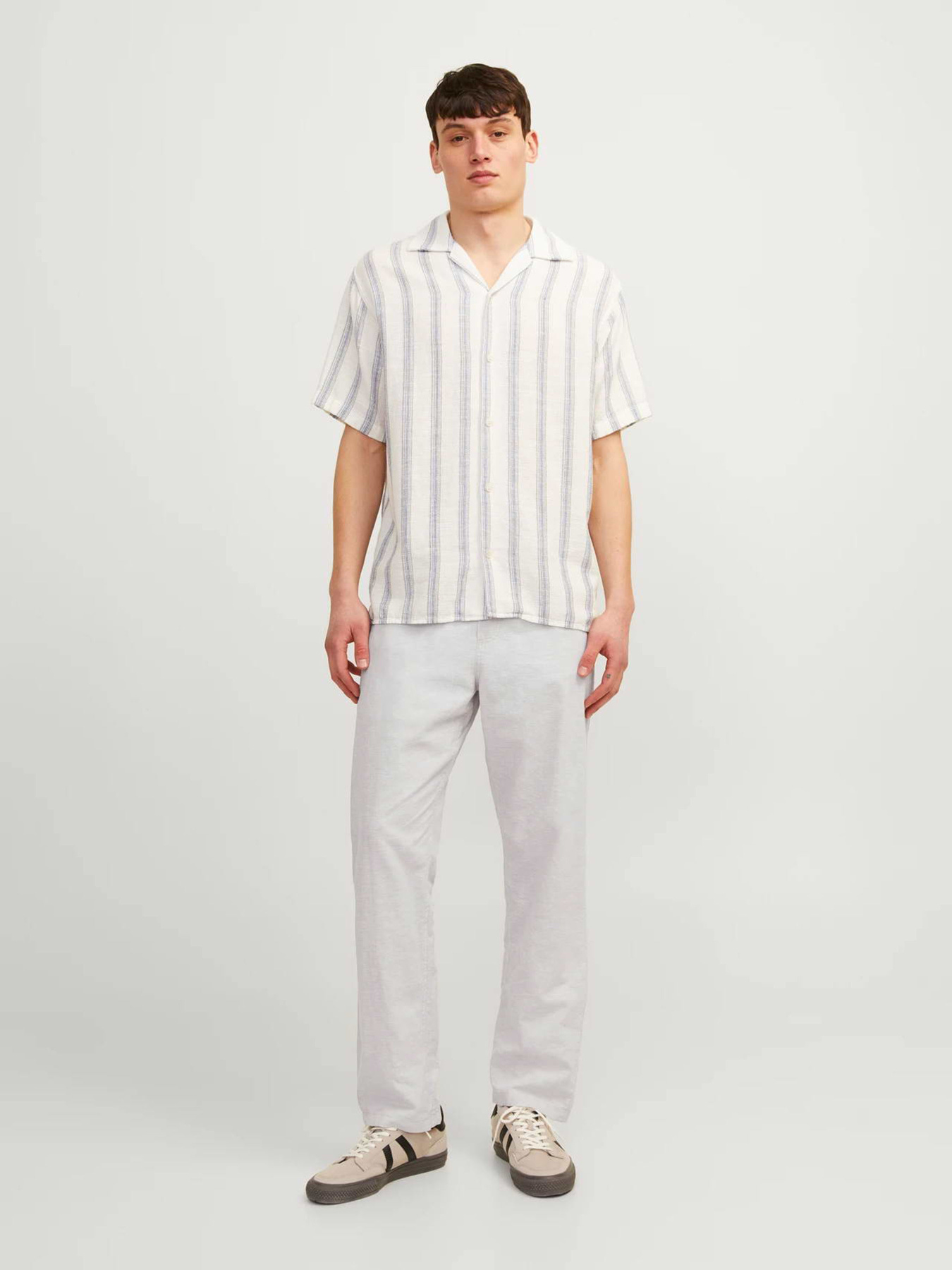 Брюки JACK & JONES KANE SUMMER LINEN BLEND JOGGER модель 12248606_Crockery MELANGE Брюки JACK & JONES KANE SUMMER LINEN BLEND JOGGER модель 12248606_Crockery MELANGE Фото