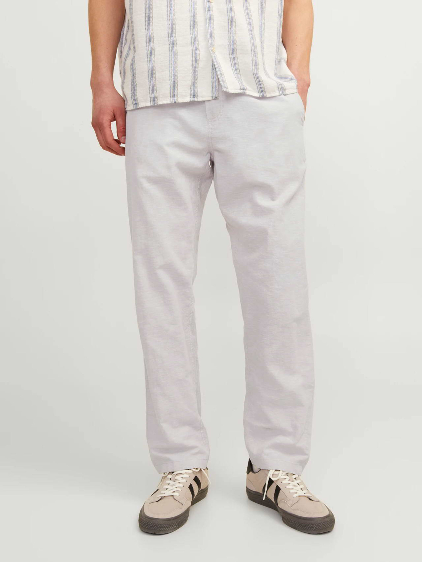 Брюки JACK & JONES KANE SUMMER LINEN BLEND JOGGER модель 12248606_Crockery MELANGE Брюки JACK & JONES KANE SUMMER LINEN BLEND JOGGER модель 12248606_Crockery MELANGE Фото