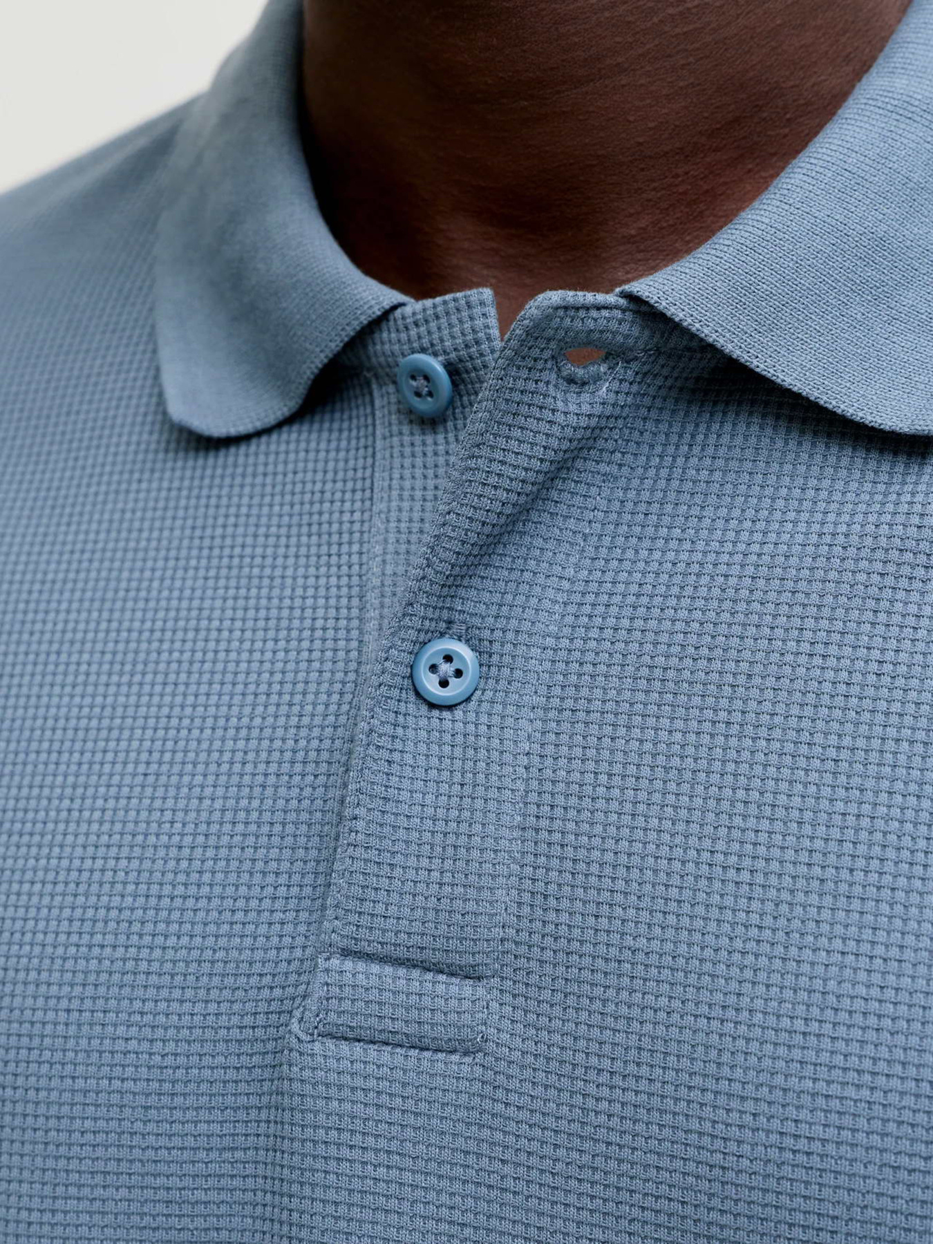 Футболки и поло JACK & JONES KANE POLO модель 12270150_Blue Mirage Фото