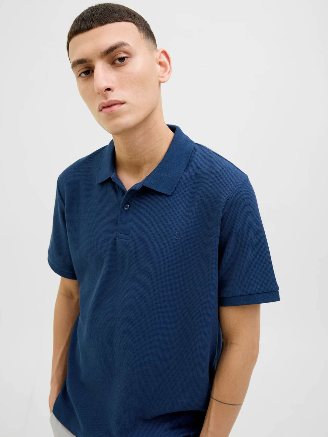 Футболки і поло JACK & JONES KANE POLO модель 12270150_Navy Blazer Фото