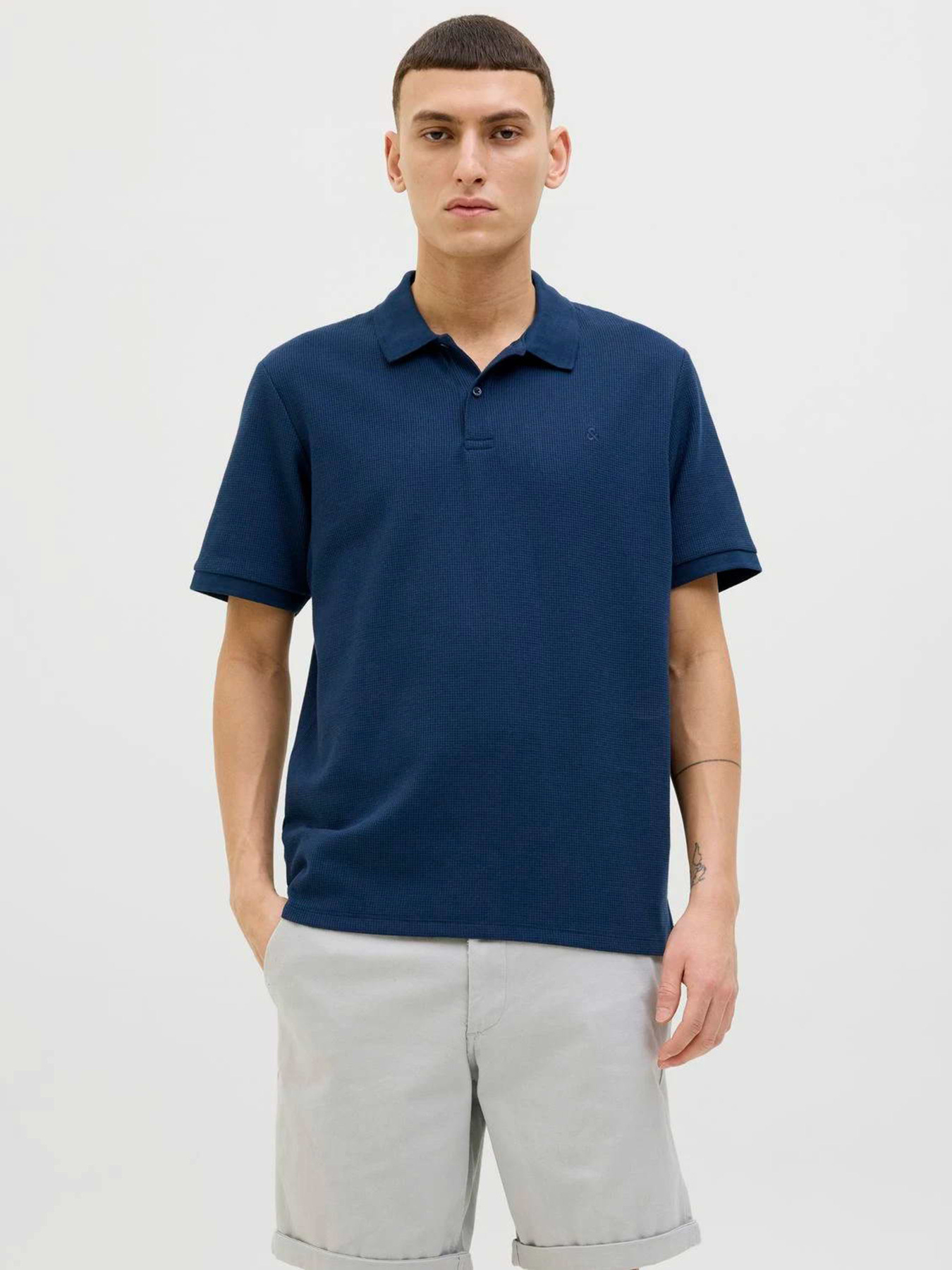 Футболки і поло JACK & JONES KANE POLO модель 12270150_Navy Blazer Фото