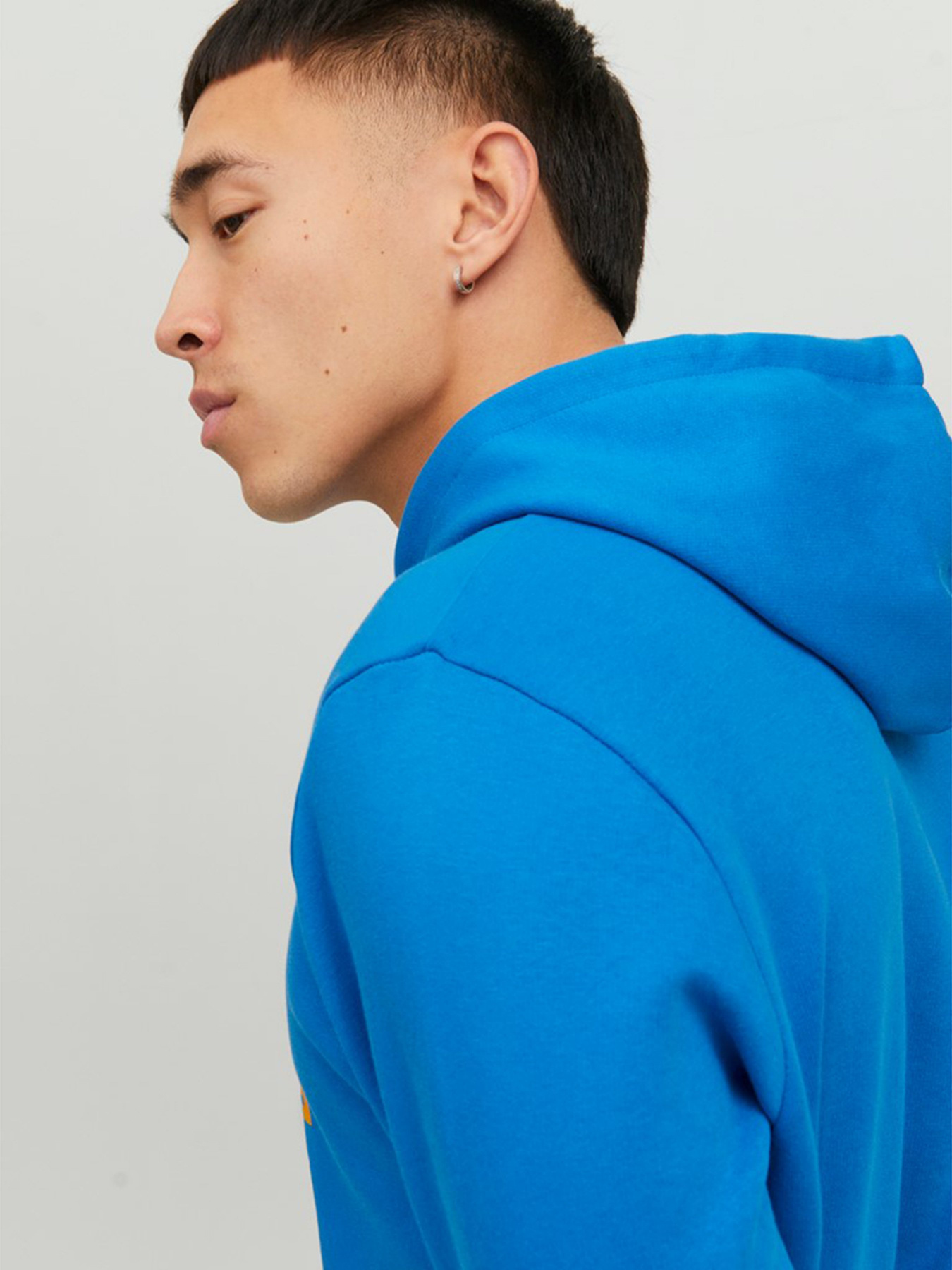 Худи и свитшоты JACK & JONES модель 12210824_French Blue Худи и свитшоты JACK & JONES модель 12210824_French Blue Фото