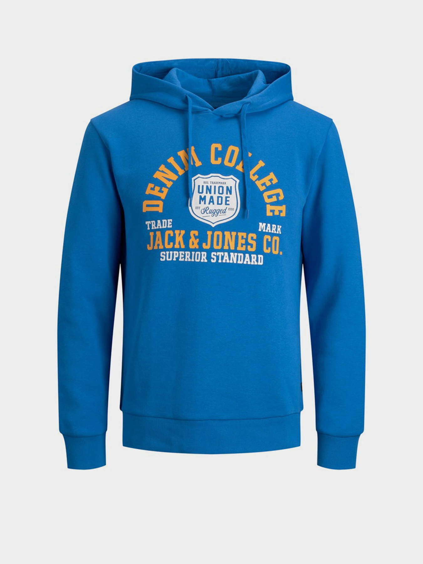 Худи и свитшоты JACK & JONES модель 12210824_French Blue Худи и свитшоты JACK & JONES модель 12210824_French Blue Фото