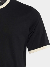 Футболки і поло JACK & JONES NANTUCKET BLANK RINGER TEE модель 12291668_Black Фото