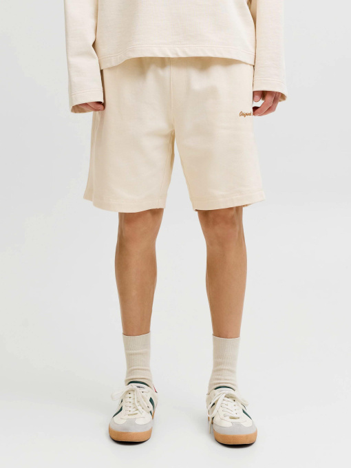 Шорты JACK & JONES KARL NORREBRO SWEAT SHORTS модель 12292565_Antique White Фото