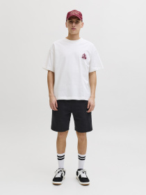 Шорты JACK & JONES KARL NORREBRO SWEAT SHORTS модель 12292565_Black Фото
