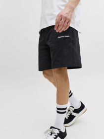 Шорты JACK & JONES KARL NORREBRO SWEAT SHORTS модель 12292565_Black Фото